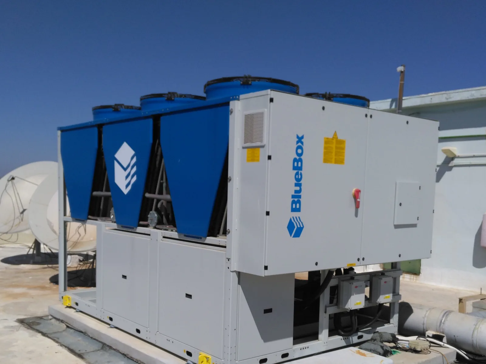 O chiller BlueBox instalado no Pestana Viking